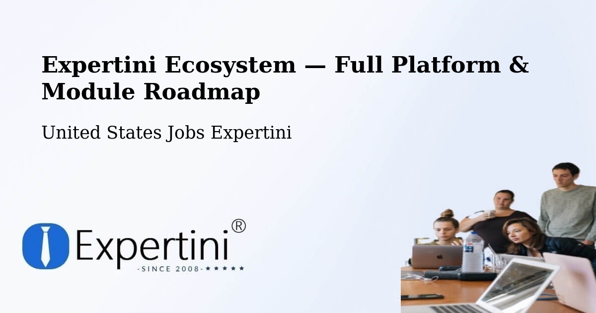 Expertini Ecosystem — Full Platform & Module Roadmap – Lee